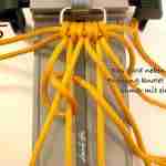 Paracord Halsband, Anleitung Schritt für Schritt