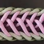 Paracord Halsband, Muster Beispiel
